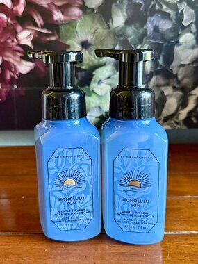 NEW 2-Pc HONOLULU SUN Foaming Hand Soap Bath & Body Works